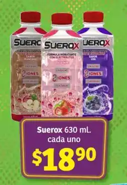 Soriana Híper Suerox 630 ml oferta