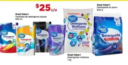 Bodega Aurrerá Great Value Detergente oferta
