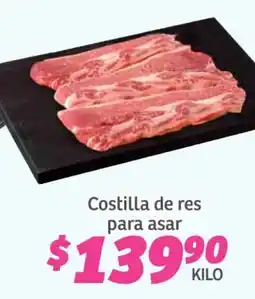 Soriana Súper Costilla de res para asar oferta