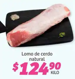 Soriana Súper Lomo de cerdo natural oferta