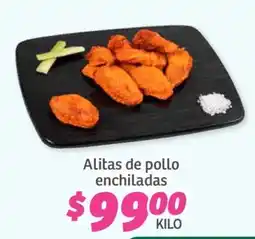 Soriana Súper Alitas de pollo enchiladas oferta