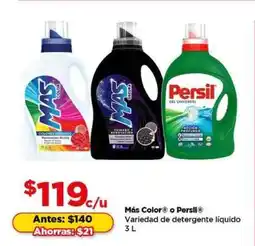 Bodega Aurrerá Más Color o Persil oferta