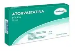 Bodega Aurrerá Medimart Atorvastina 20 mg oferta