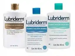 Bodega Aurrerá Lubriderm Variedad de cremas corportales oferta
