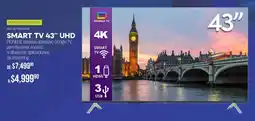 Woolworth Pioneer smart tv 43" oferta