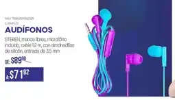 Woolworth Audifonos oferta