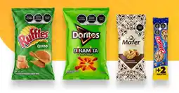 OXXO Ruffles, dorites, mafer, queso oferta