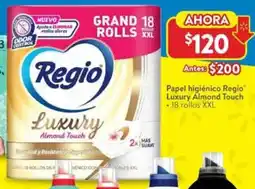 Walmart Regio papel higiénico luxury almond touch oferta