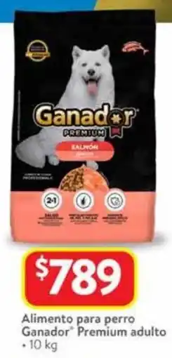 Walmart Ganador alimento para perro premium adulto oferta