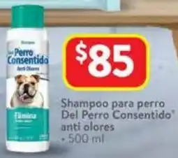 Walmart Del perro consentido shampoo para perro anti olores oferta
