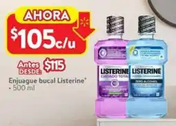 Walmart Listerine oferta