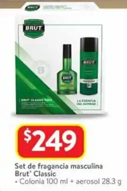 Walmart Set de fragancia masculina Brut Classic oferta