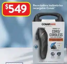 Walmart Recortadora inalámbrica recargable Conair oferta