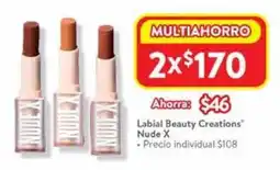 Walmart Labial Beauty Creations Nude X oferta