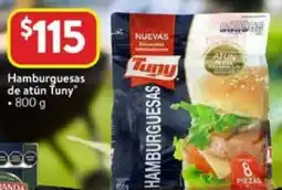 Walmart Hamburguesas de atún Tuny oferta
