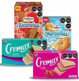 Walmart Galletas Cremax, Ricanelas o Maravillas oferta