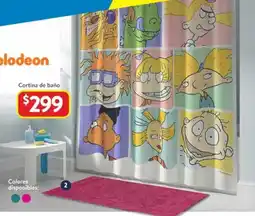 Walmart Cortina de baño oferta