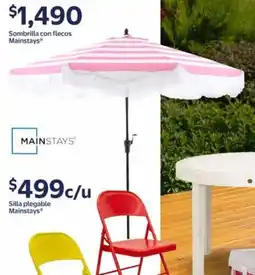 Walmart Mainstays sombrilla con flecos oferta