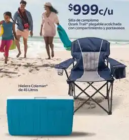 Walmart Silla de campismo ozark trail oferta
