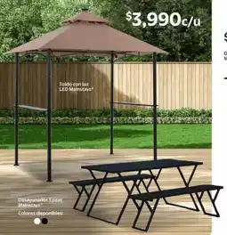 Walmart Led mainstays toldo con luz oferta