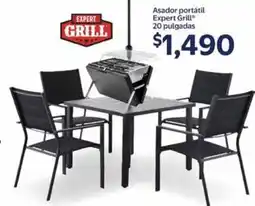 Walmart Asador portátil expert grill oferta