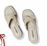 Walmart Sandalias de tacón corrido oferta
