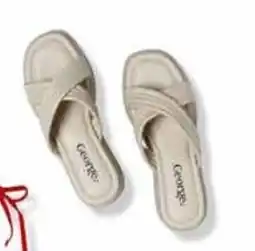 Walmart Sandalias de tacón corrido oferta
