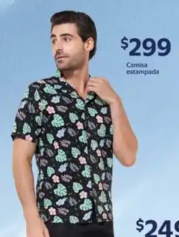 Walmart Camisa estampada oferta
