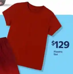 Walmart Playera lisa oferta