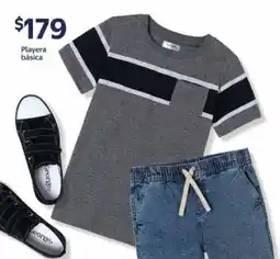 Walmart Playera básica oferta