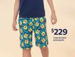 Walmart Traje de baño estampado oferta