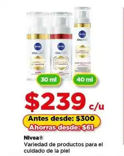 Bodega Aurrerá Nivea Cellular Luminous oferta