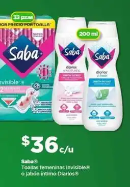 Bodega Aurrerá Saba Products oferta
