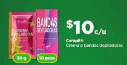 Bodega Aurrerá Cerapil Crema o bandas depiladoras oferta