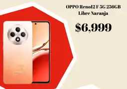 Elektra Oppo reno12 f 5g libre naranja oferta
