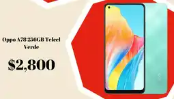 Elektra Oppo A78 Telcel Verde oferta