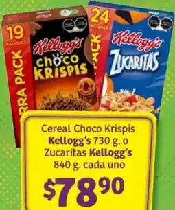 Soriana Mercado Kellogg's cereal choco krispis oferta