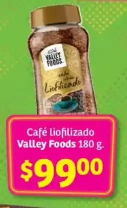 Soriana Mercado Valley foods café liofilizado oferta