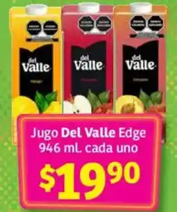 Soriana Mercado Del valle edge jugo oferta
