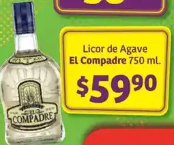 Soriana Mercado El compadre licor de agave oferta