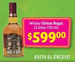 Soriana Mercado Chivas regal whsky oferta