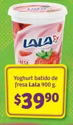 Soriana Mercado Lala yoghurt batido de fresa oferta