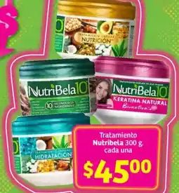 Soriana Mercado Nutribela tratamiento oferta