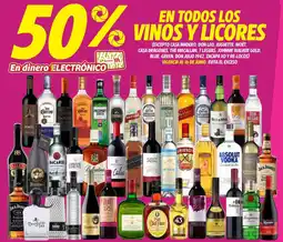 Soriana Híper En todos los vinos y licores oferta