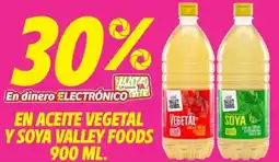 Soriana Híper En aceite vegetal y soya valley foods oferta