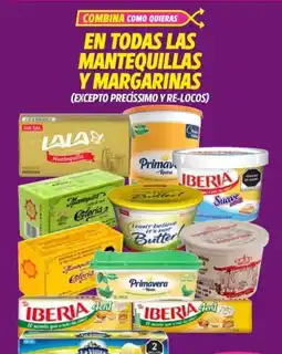 Soriana Híper En todas las mantequillas y margarinas oferta