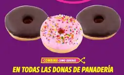 Soriana Híper En todas las donas de panadería oferta