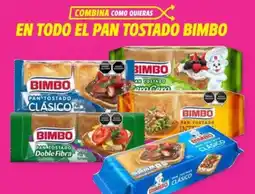 Soriana Híper En todo el pan tostado bimbo oferta
