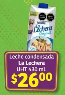 Soriana Híper Leche condensada La Lechera UHT oferta