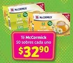 Soriana Híper Té McCormick oferta